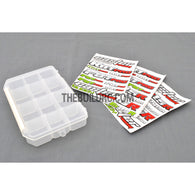 RC 4 x 3 Screw Nuts Parts Adjustable Plastic Tool Box