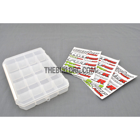 RC 5 x 4 Screw Nuts Parts Adjustable Plastic Tool Box