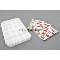 RC 6 x 4 Screw Nuts Parts Adjustable Plastic Tool Box