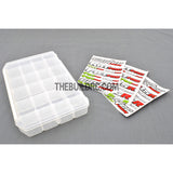 RC 6 x 4 Screw Nuts Parts Adjustable Plastic Tool Box