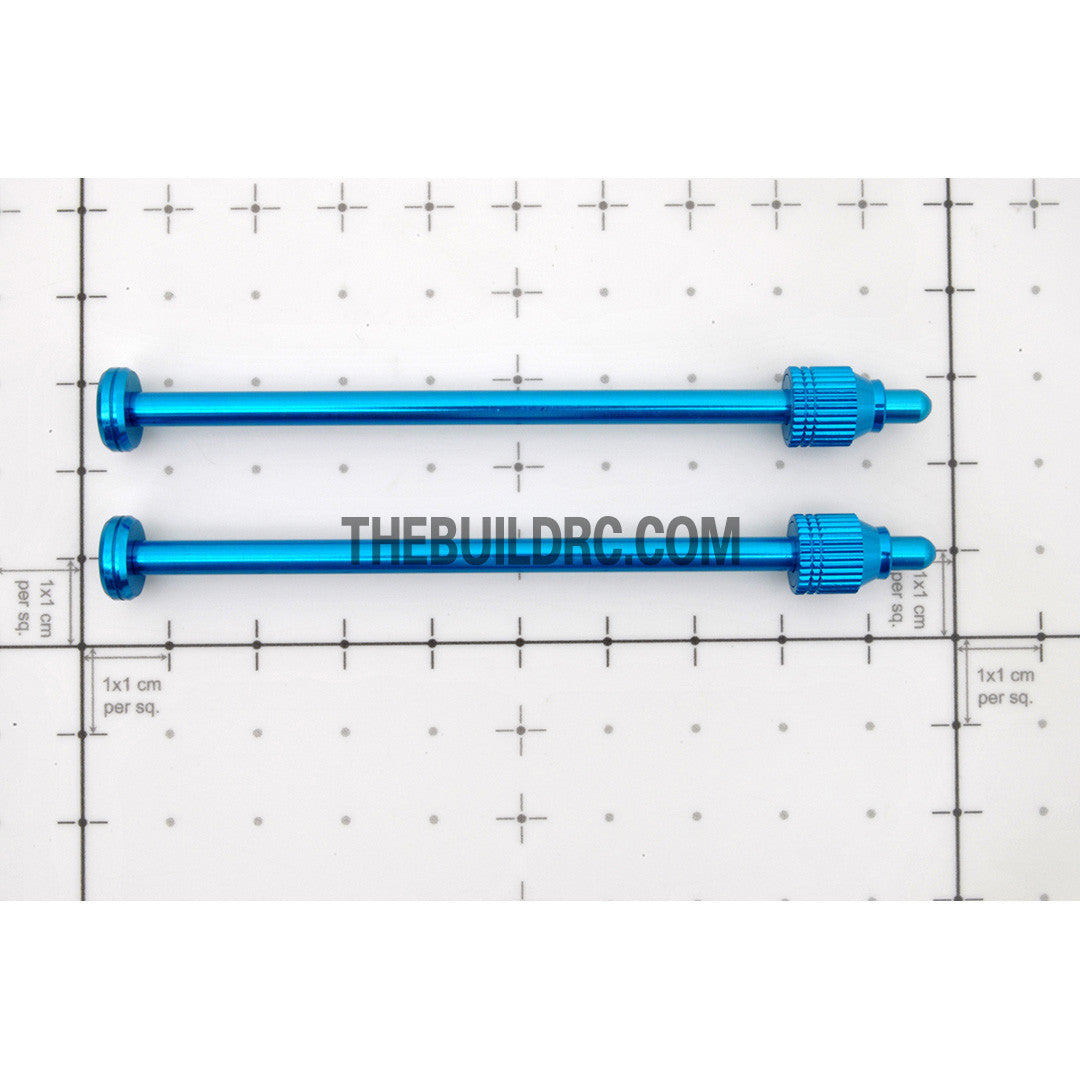 Aluminum RC Car Wheel Stand Holder Connector (2pcs) - Light Blue