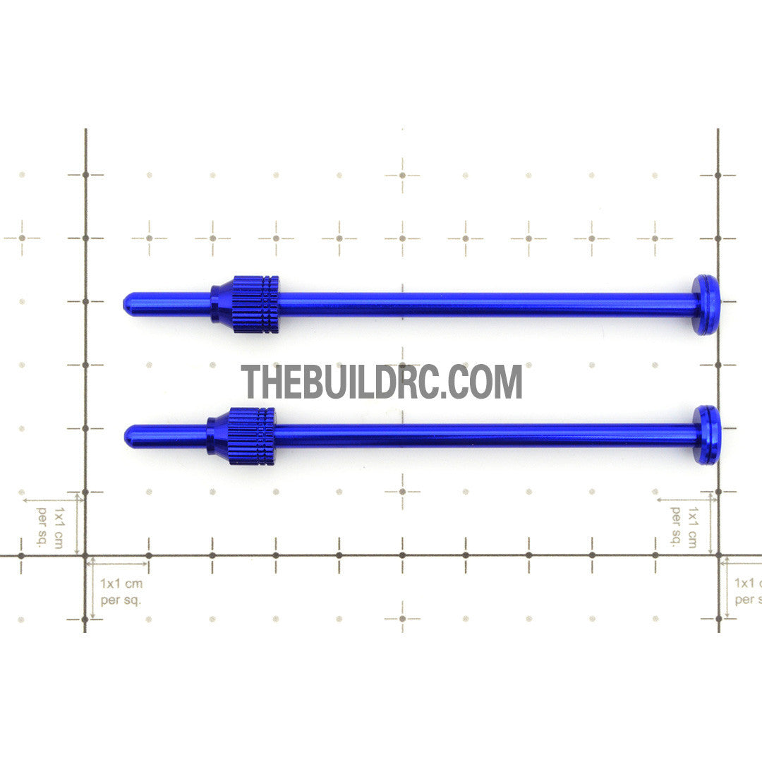 Aluminum RC Car Wheel Stand Holder Connector (2pcs) - Dark Blue