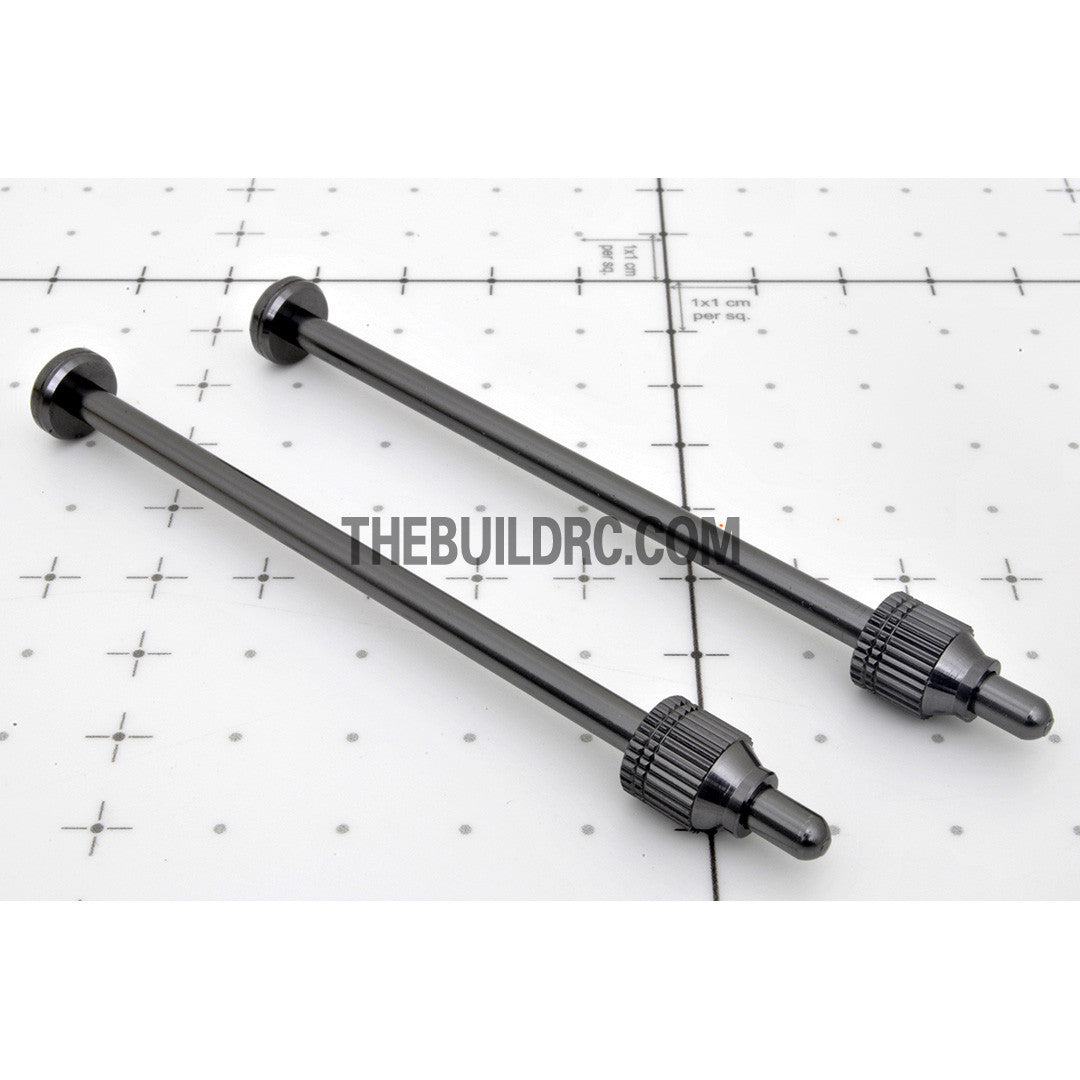 Aluminum RC Car Wheel Stand Holder Connector (2pcs) - Grey