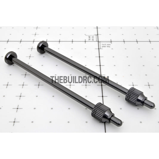 Aluminum RC Car Wheel Stand Holder Connector (2pcs) - Grey