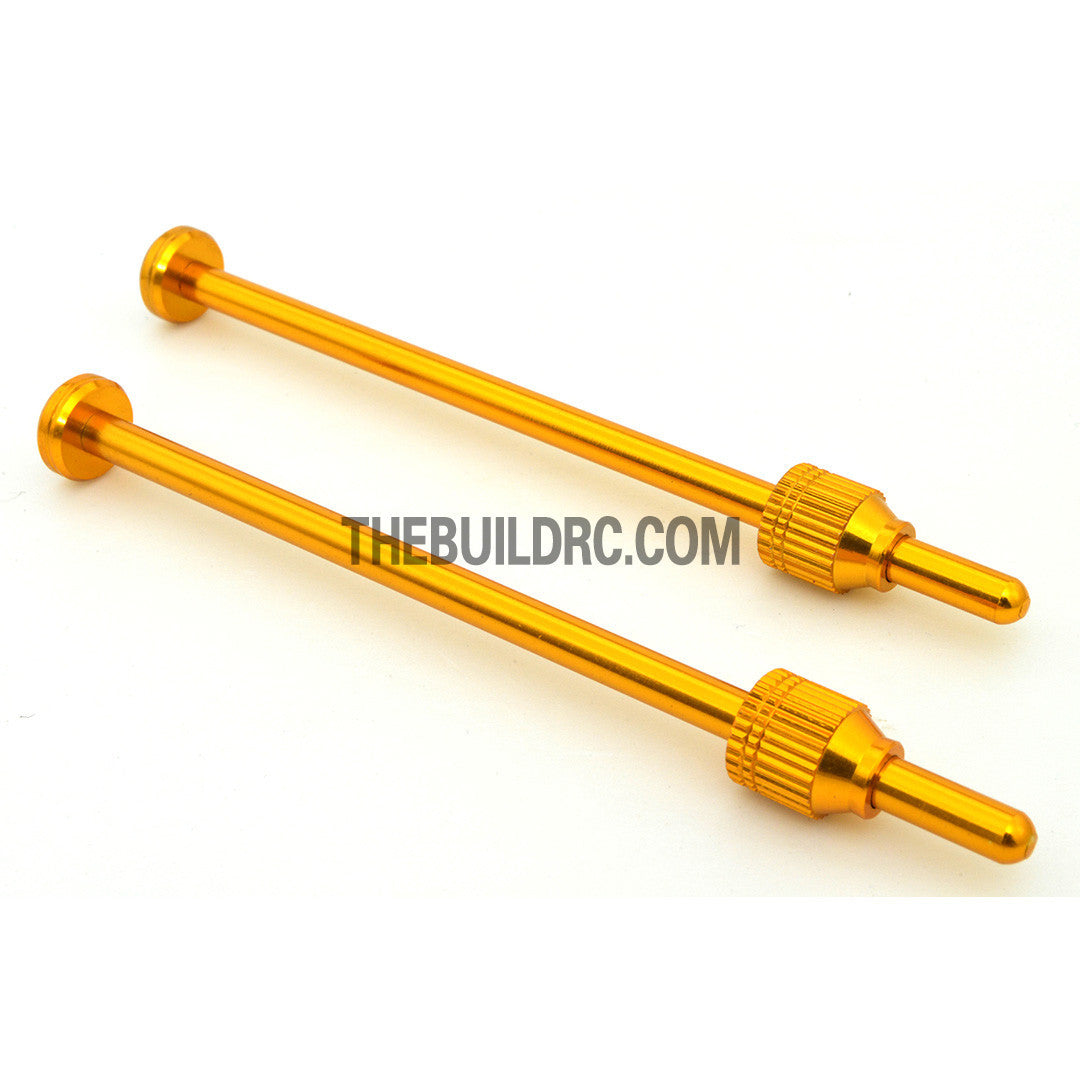 Aluminum RC Car Wheel Stand Holder Connector (2pcs) - Orange