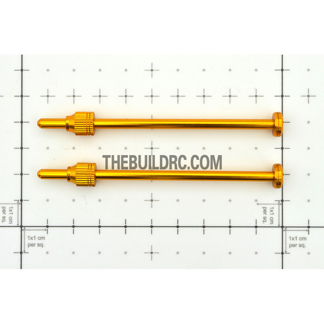 Aluminum RC Car Wheel Stand Holder Connector (2pcs) - Orange