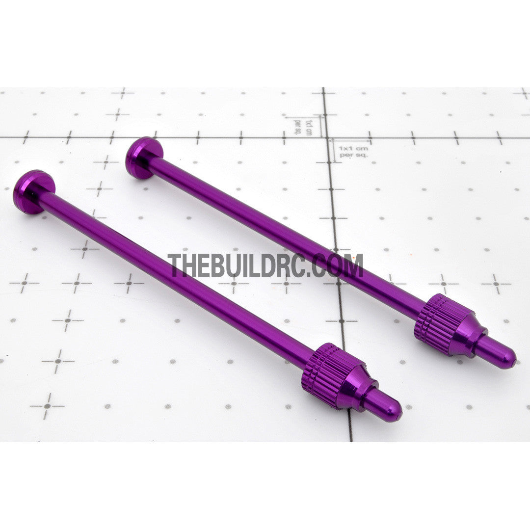 Aluminum RC Car Wheel Stand Holder Connector (2pcs) - Purple