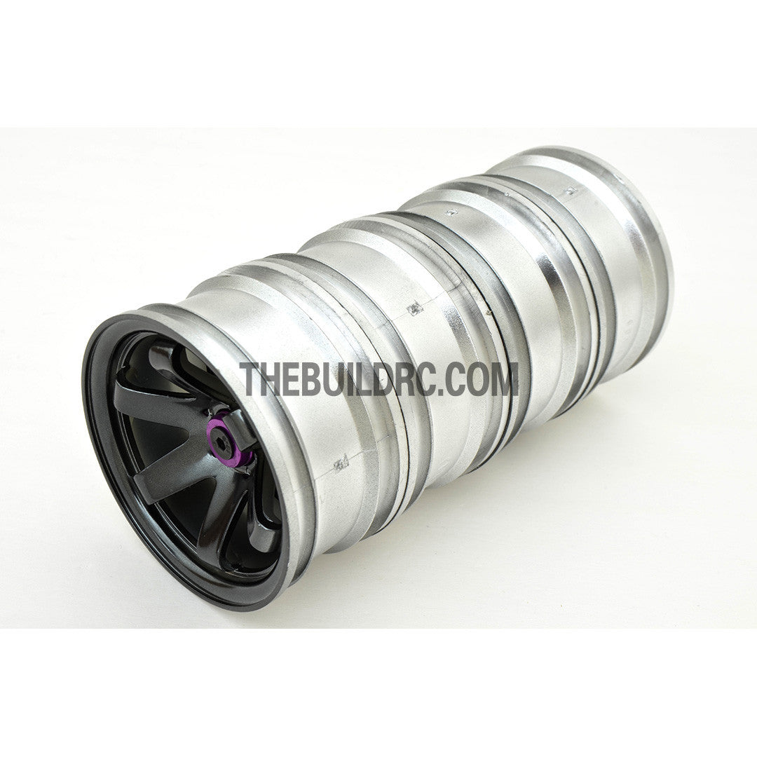Aluminum RC Car Wheel Stand Holder Connector (2pcs) - Purple