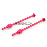 Aluminum RC Car Wheel Stand Holder Connector (2pcs) - Pink