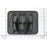 RC Car Body Silicon Fender Trim - Black