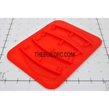 RC Car Body Silicon Fender Trim - Red