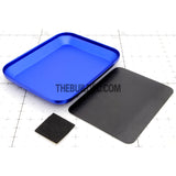 Aluminum Magnetic Non-slip Screw Tray - Blue