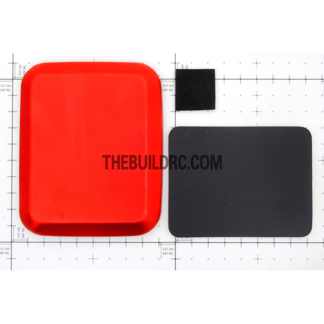 Aluminum Magnetic Non-slip Screw Tray - Red