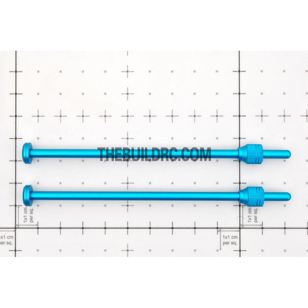 Aluminum RC Car 12mm Hex Wheel Stand Holder Connector (2pcs) - Light Blue