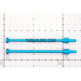 Aluminum RC Car 12mm Hex Wheel Stand Holder Connector (2pcs) - Light Blue