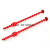 Aluminum RC Car 12mm Hex Wheel Stand Holder Connector (2pcs) - Red