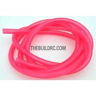 RC Car Boat ??2.5 x ??5.5 x L1000mm Semi Soft PVC Rubber Gasoline Inner Tube - Red