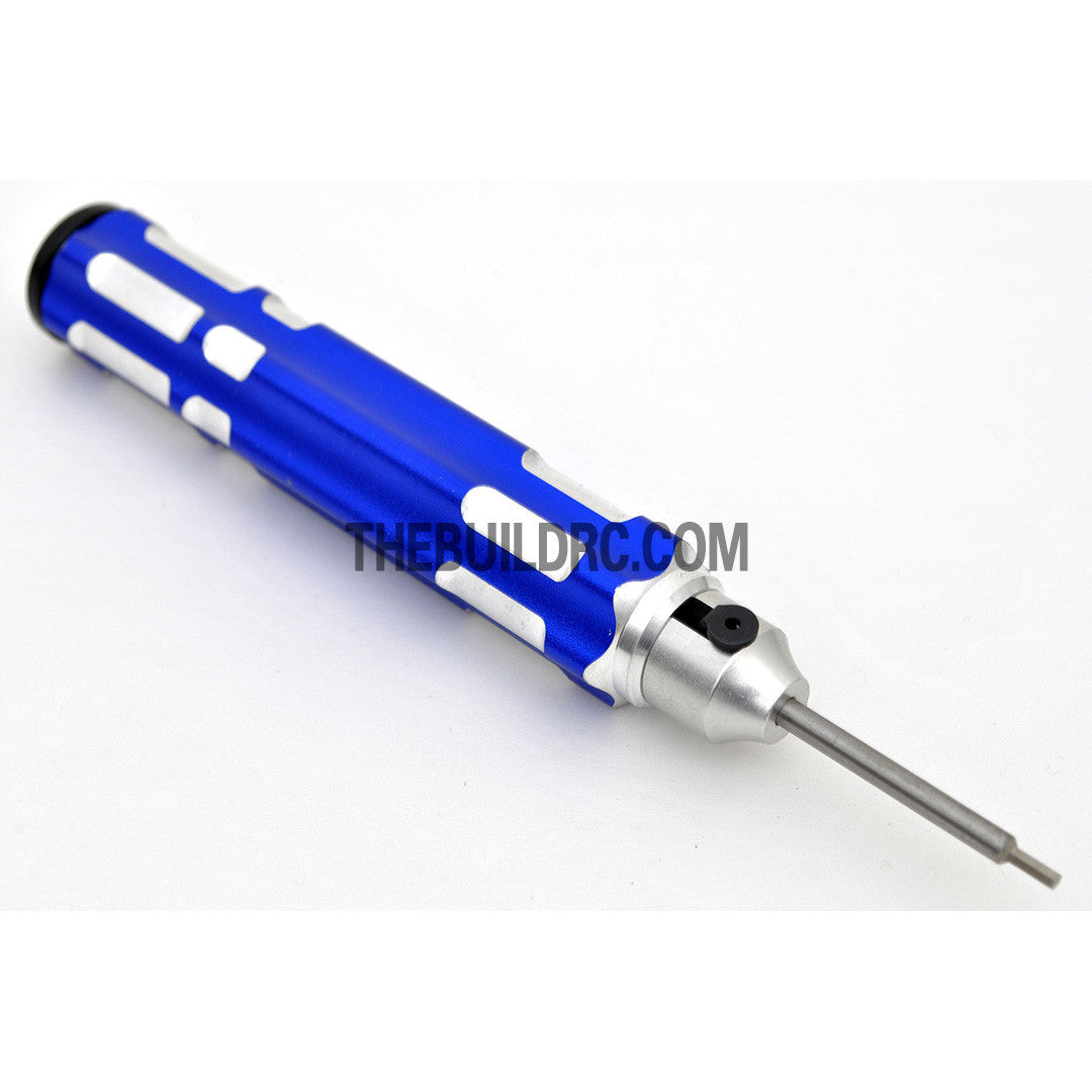 1.5mm Adjustable Length Hex Screw Driver - Blue