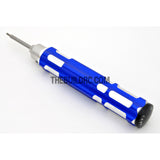 1.5mm Adjustable Length Hex Screw Driver - Blue