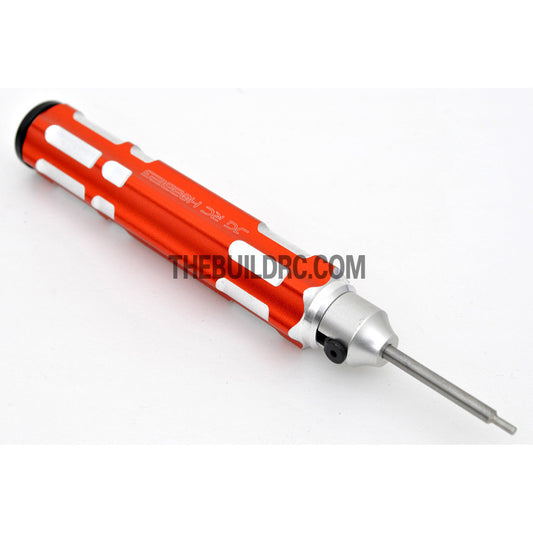 1.5mm Adjustable Length Hex Screw Driver - Orange