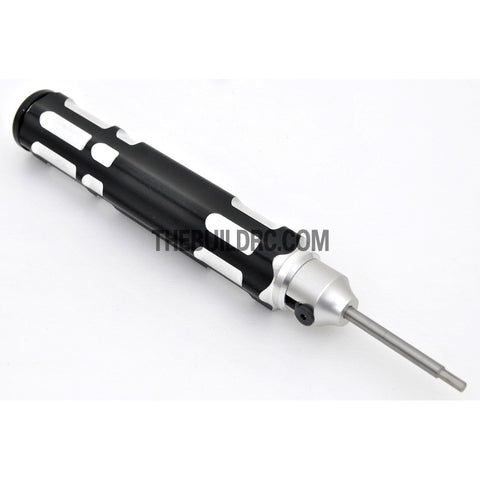 2.0mm Adjustable Length Hex Screw Driver - Black