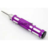 2.0mm Adjustable Length Hex Screw Driver - Purple