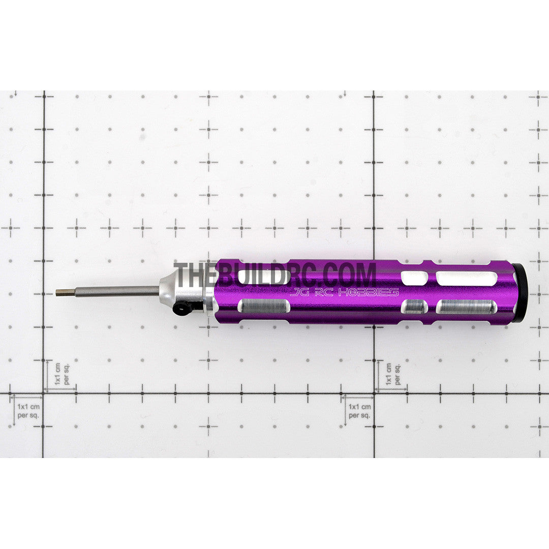 2.0mm Adjustable Length Hex Screw Driver - Purple