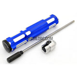 2.5mm Adjustable Length Hex Screw Driver - Blue