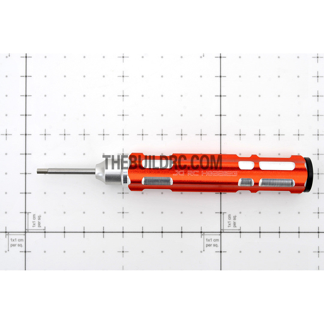 2.5mm Adjustable Length Hex Screw Driver - Orange