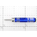 3.0mm Adjustable Length Hex Screw Driver - Blue