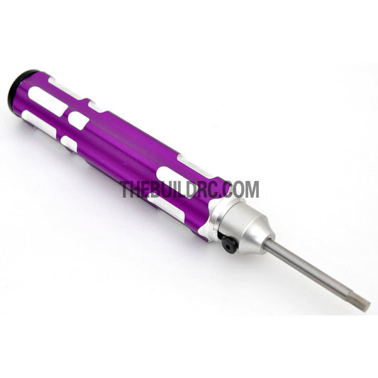 3.0mm Adjustable Length Hex Screw Driver - Purple