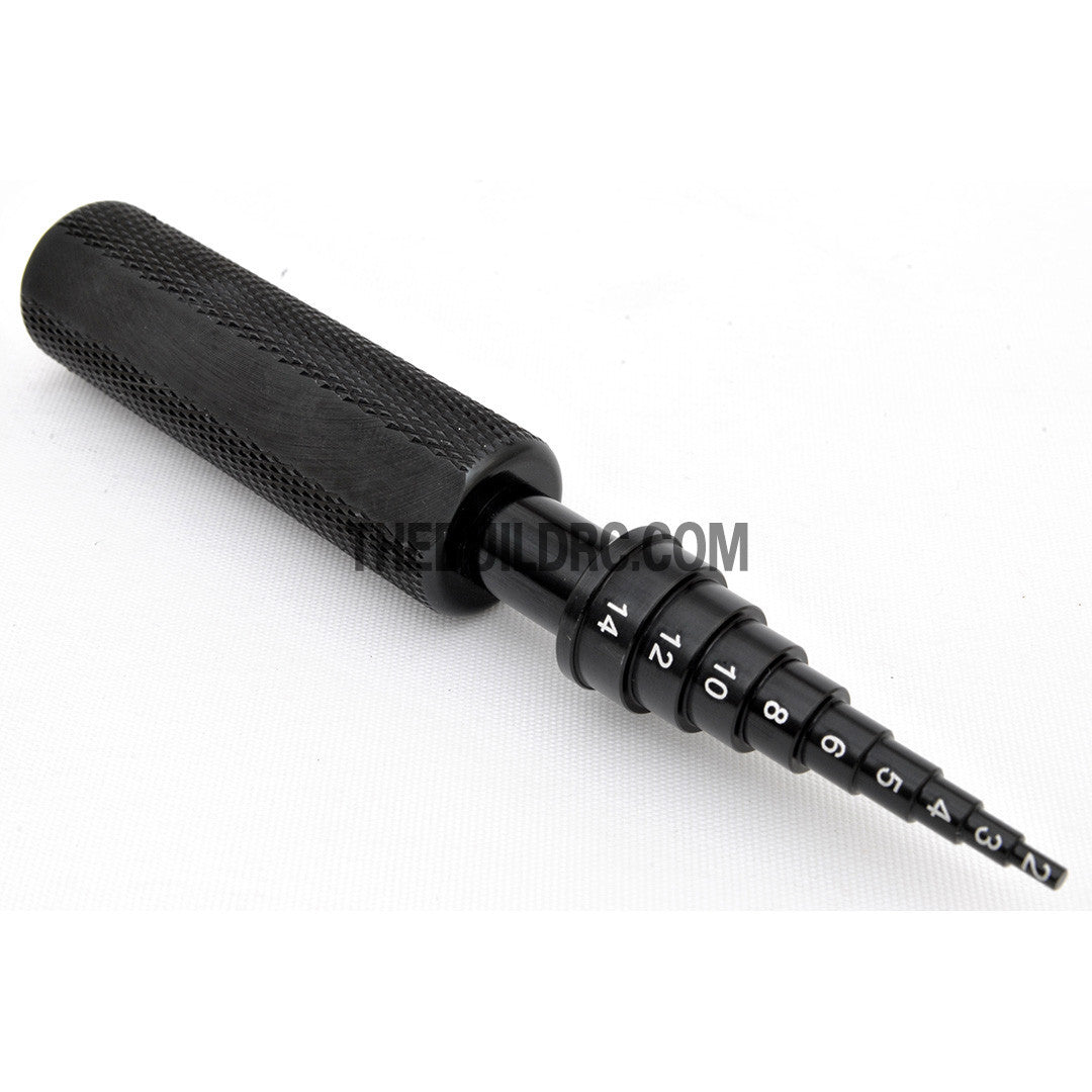 Aluminium RC Ball Bearing Remover - Black