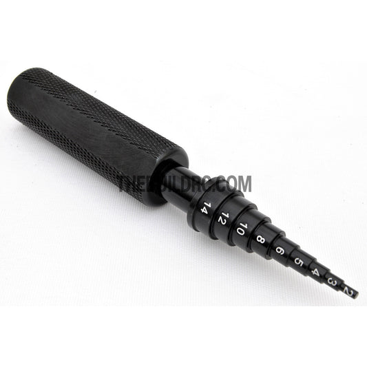Aluminium RC Ball Bearing Remover - Black