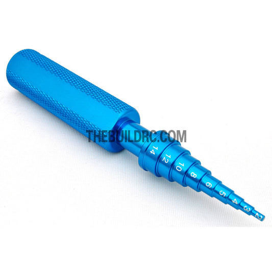 Aluminium RC Ball Bearing Remover - Blue