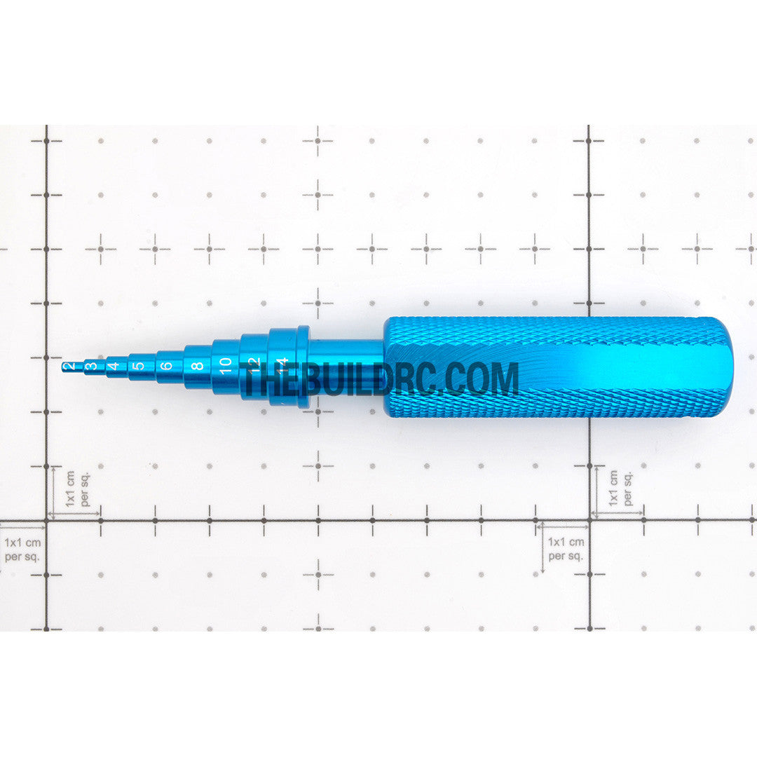 Aluminium RC Ball Bearing Remover - Blue
