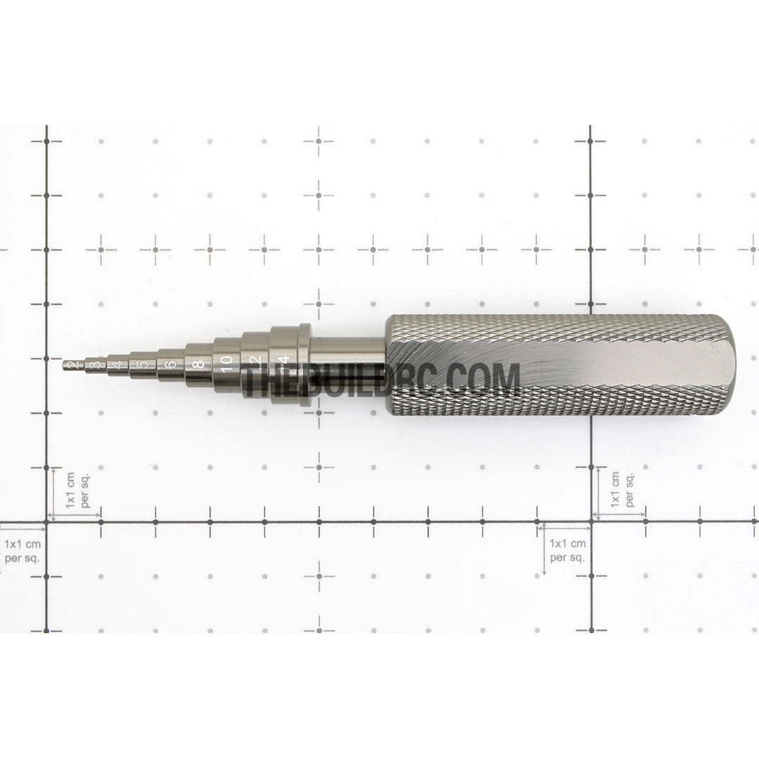 Aluminium RC Ball Bearing Remover - Grey