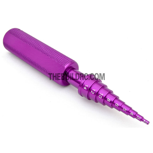 Aluminium RC Ball Bearing Remover - Purple