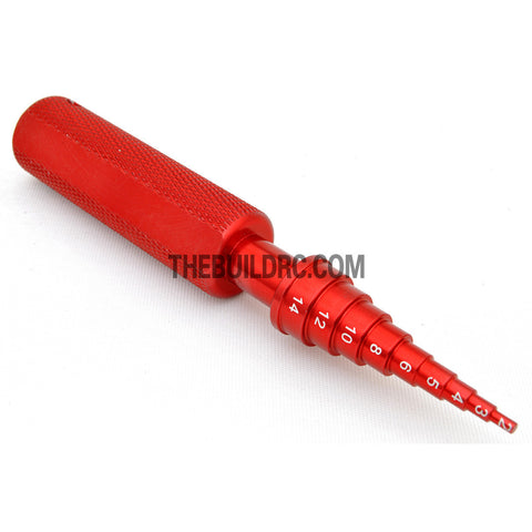 Aluminium RC Ball Bearing Remover - Red