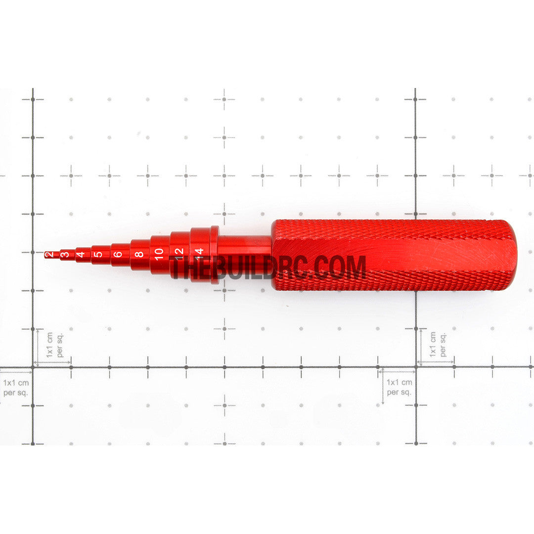 Aluminium RC Ball Bearing Remover - Red