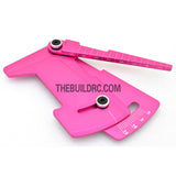 Aluminium RC Drift Car Angle Adjuster / Protractor - Pink