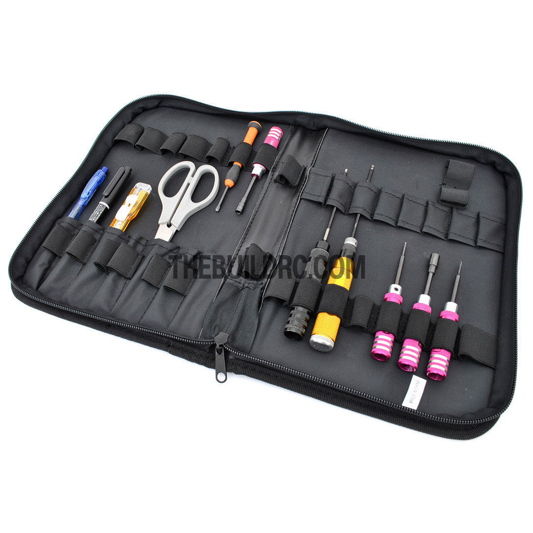 RC Car CR2-Bag-07 Caster Racing Portable Nylon Hand Carry Tool Bag