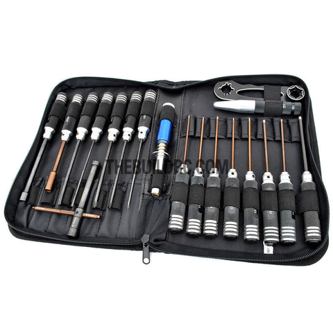 RC Car CR2-Bag-07 Caster Racing Portable Nylon Tool Bag with Screw Drivers