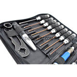 RC Car CR2-Bag-07 Caster Racing Portable Nylon Tool Bag with Screw Drivers