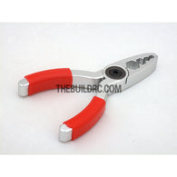 Aluminum Shock Shaft Plier for RC R/c Car - Red