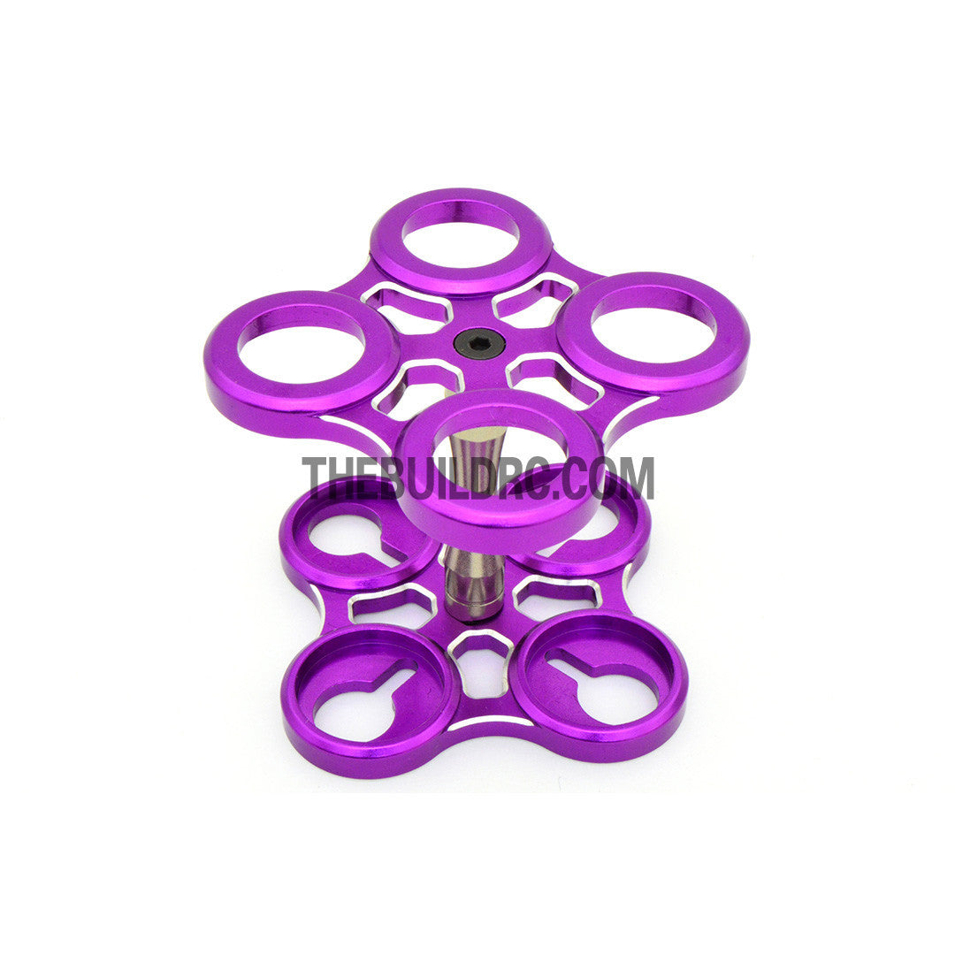 RC Car Aluminium CNC Shock Tunning Station - Purple
