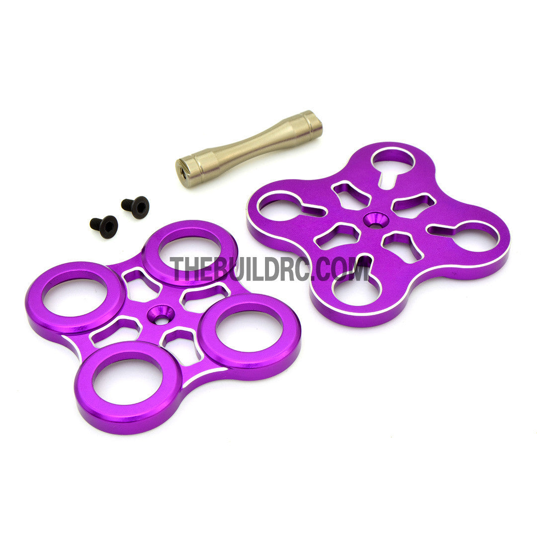 RC Car Aluminium CNC Shock Tunning Station - Purple