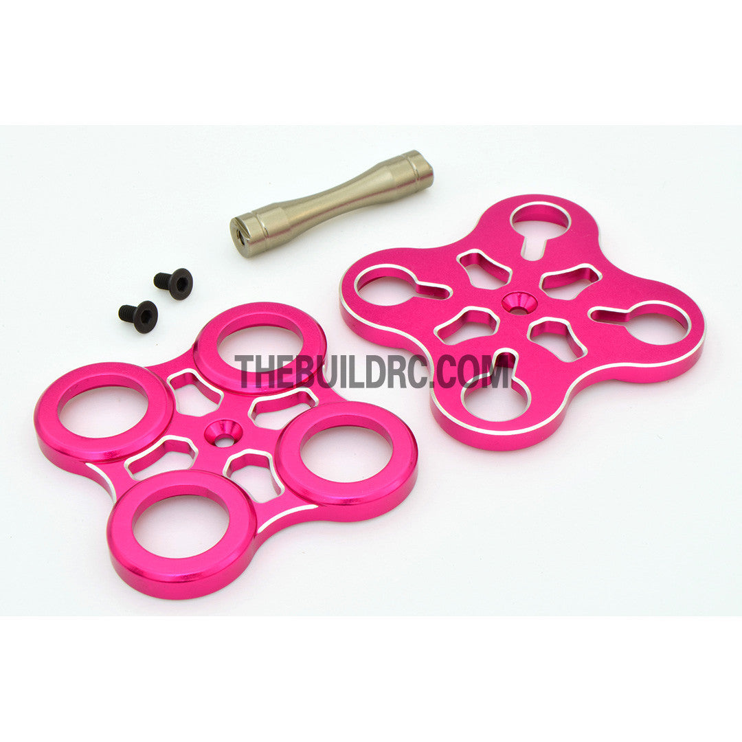 RC Car Aluminium CNC Shock Tunning Station - Pink