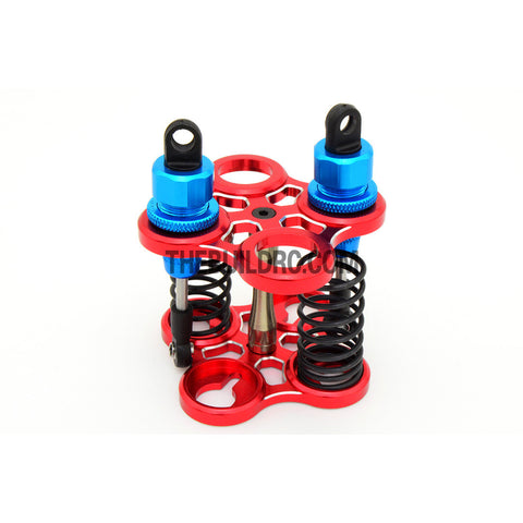 RC Car Aluminium CNC Shock Tunning Station - Red
