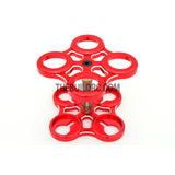 RC Car Aluminium CNC Shock Tunning Station - Red