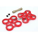 RC Car Aluminium CNC Shock Tunning Station - Red